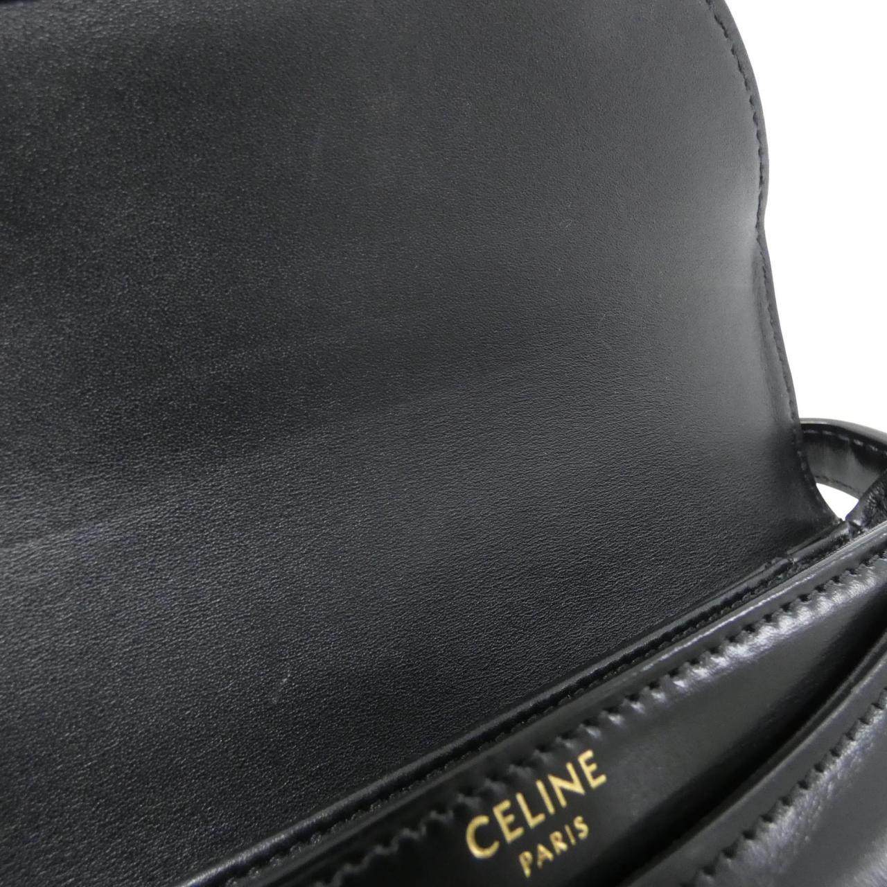 セリーヌ ブザス クレア カーフ ショルダーバッグ