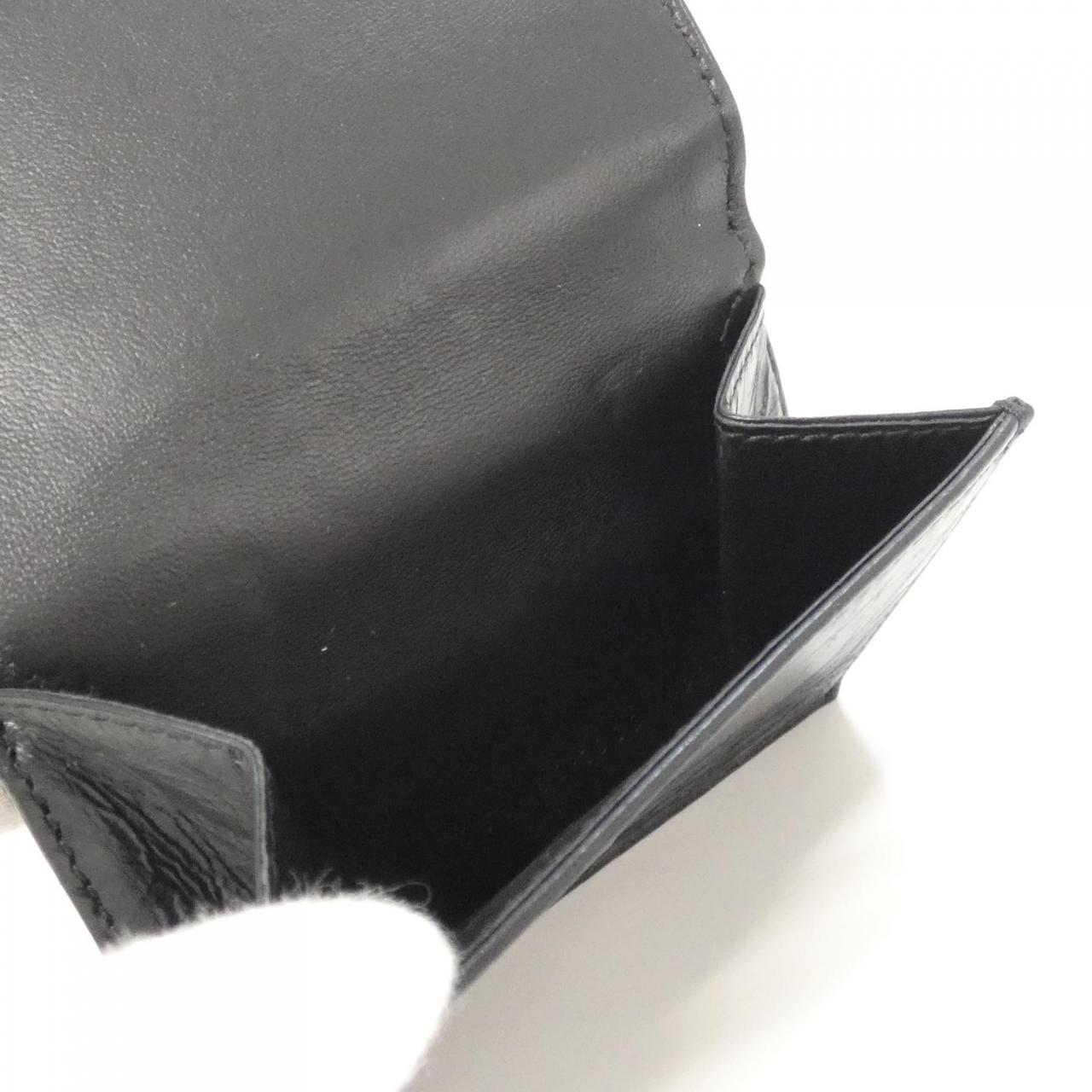 バレンシアガ レザー二つ折り財布