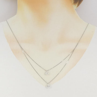 プラチナ850 ダイヤモンドネックレス