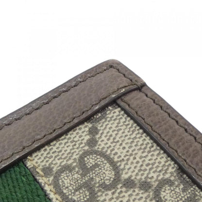 グッチ OPHIDIA GGスプリームキャンバス レザー 財布