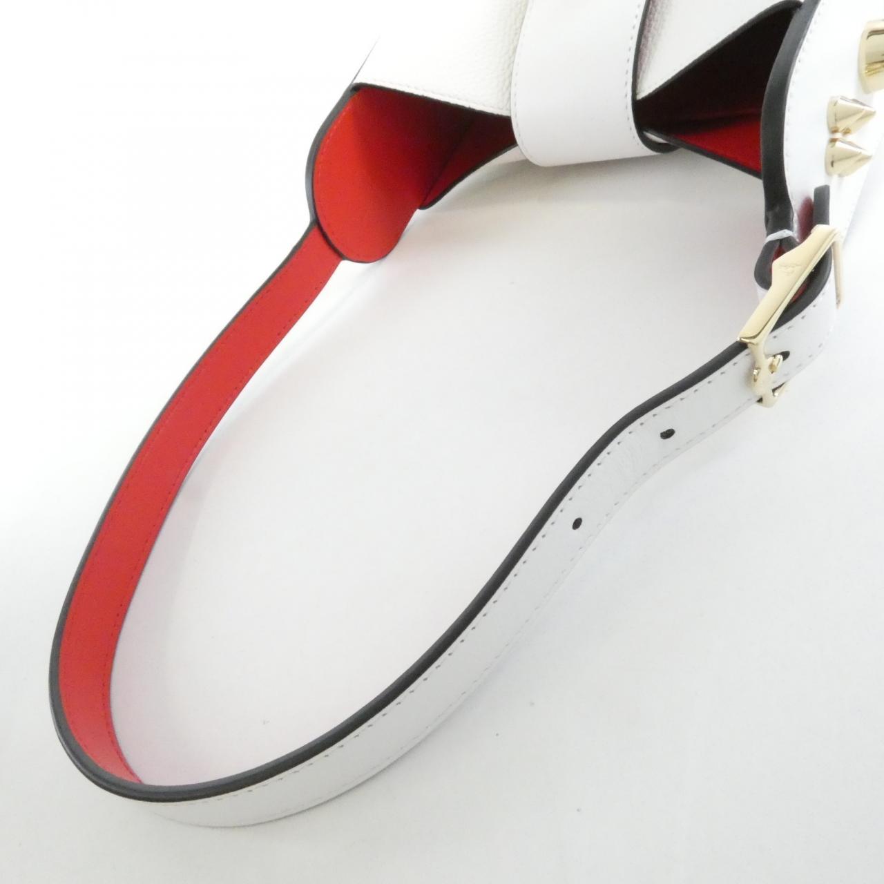 クリスチャンルブタン CARASKY MINI BUCKET カーフ ショルダーバッグ