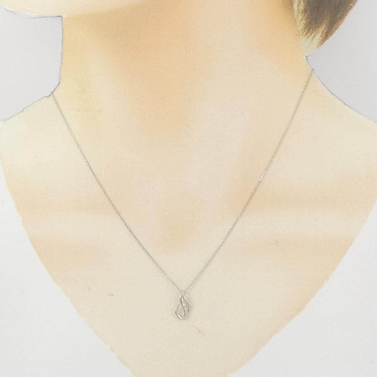 プラチナダイヤモンドネックレス
