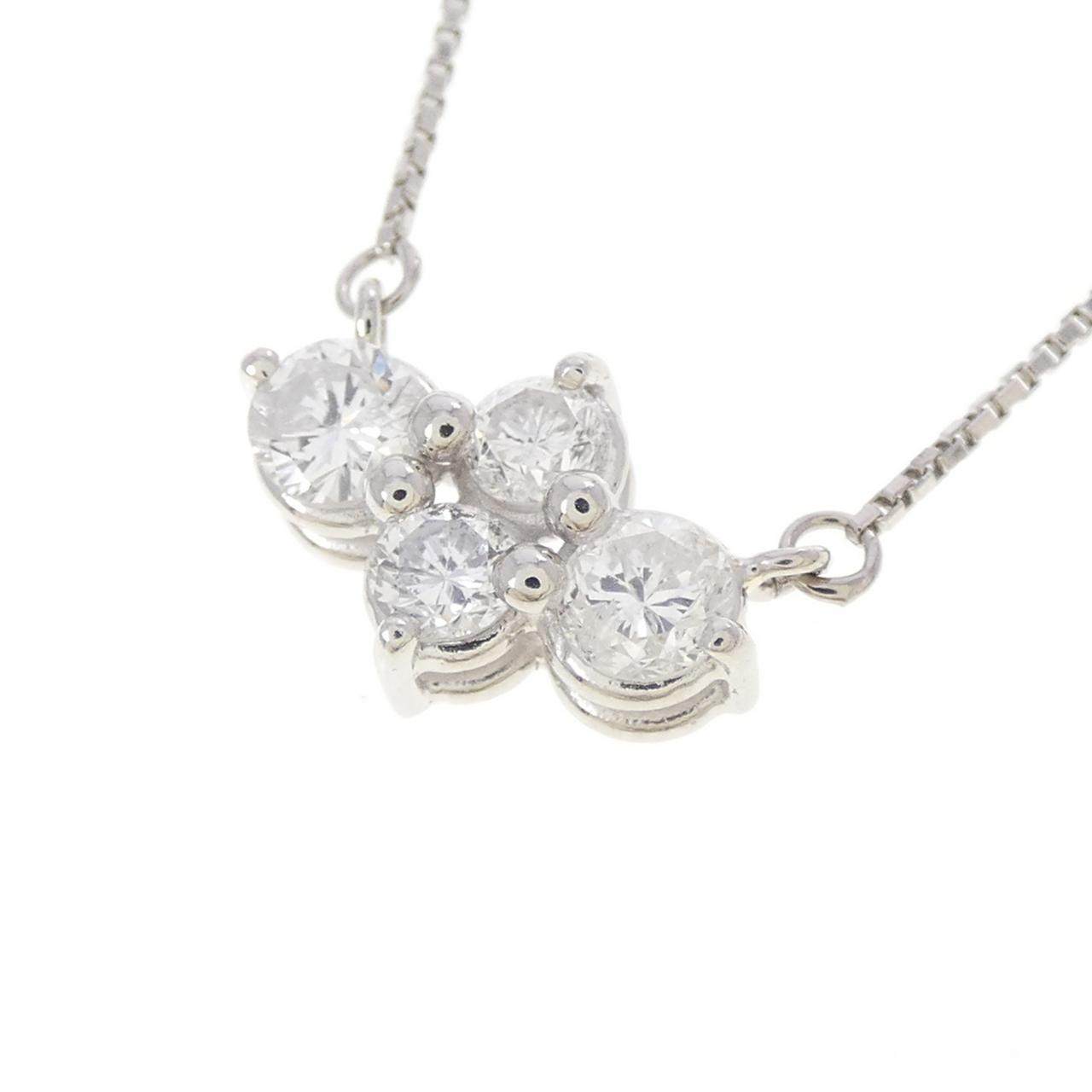 プラチナ850 ダイヤモンドネックレス