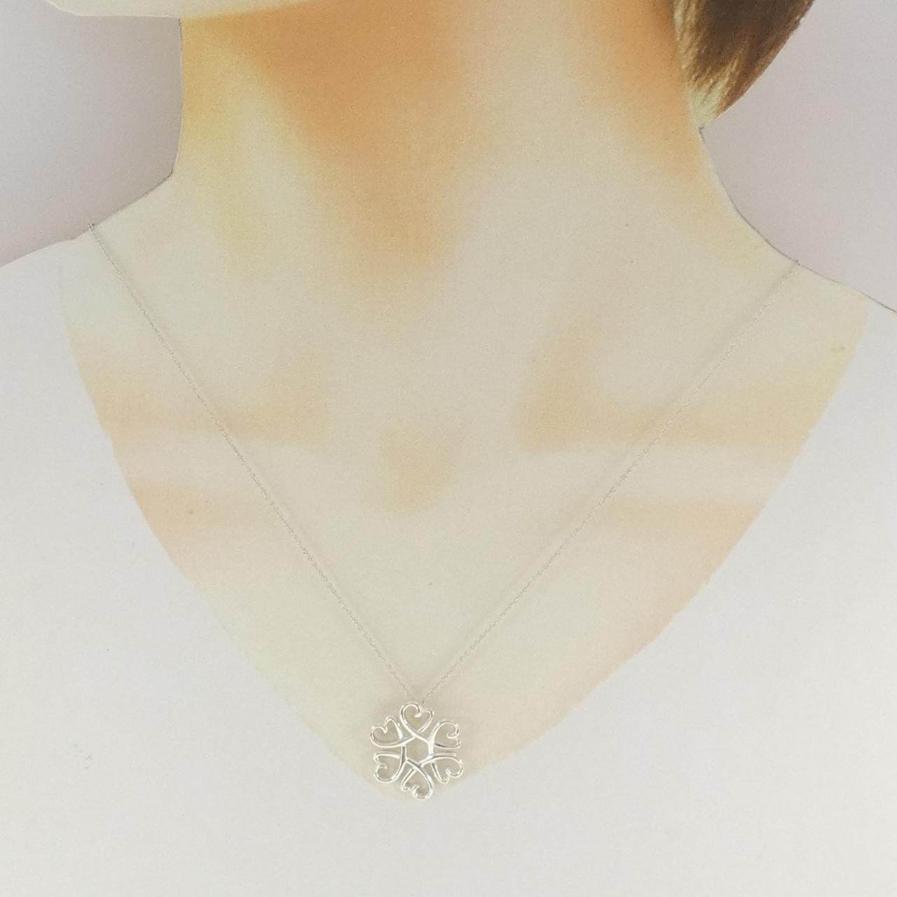 ティファニー ラビングハート メダリオン 925シルバー ネックレス