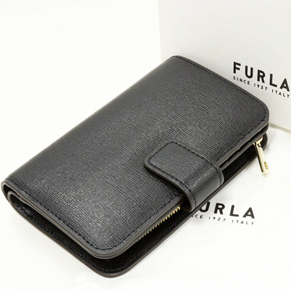 フルラ バビロン サフィアーノレザー 二つ折り財布