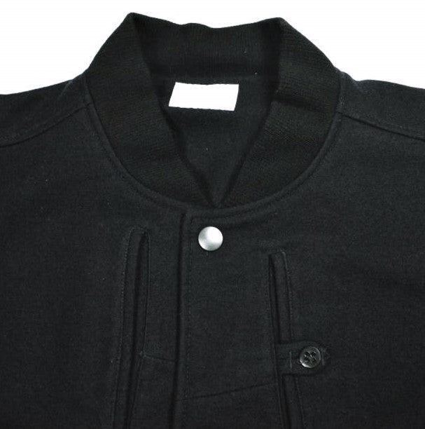 CHANGES REMAKE VARSITY JACKET ウール カウレザー スタジャン