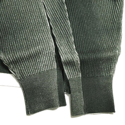 ssstein DISCOLORATION RIB KNIT LS コットンナイロン ニット
