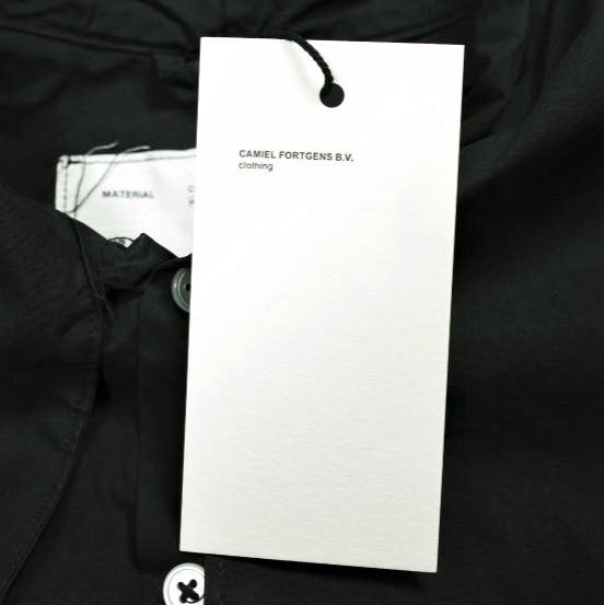 カミエル フォートヘンス HOODED SCARF SHIRT コットン シャツ