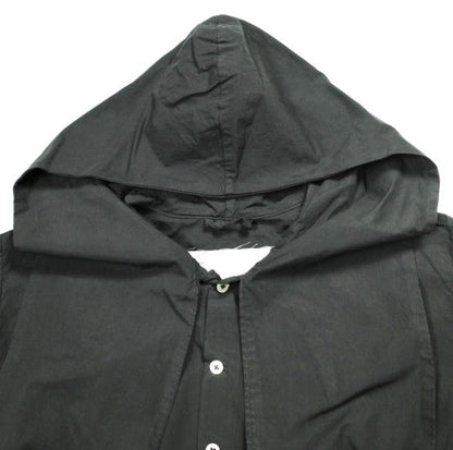 カミエル フォートヘンス HOODED SCARF SHIRT コットン シャツ