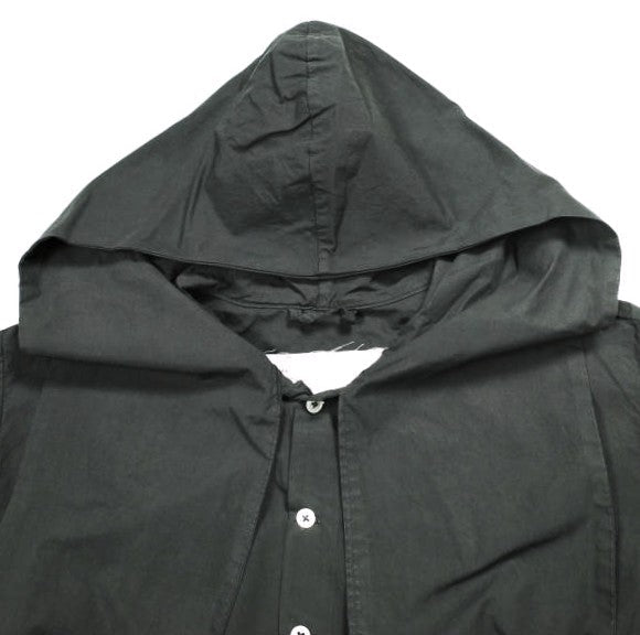カミエル フォートヘンス HOODED SCARF SHIRT コットン シャツ