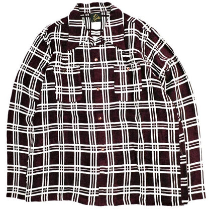 ニードルス Cowboy One-Up Shirt R/AC モール チェック シャツ