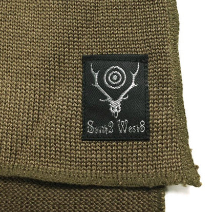 South2 West8 Dickey Turtle Knit ウールアクリルニット