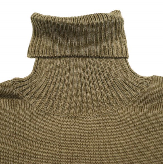South2 West8 Dickey Turtle Knit ウールアクリルニット