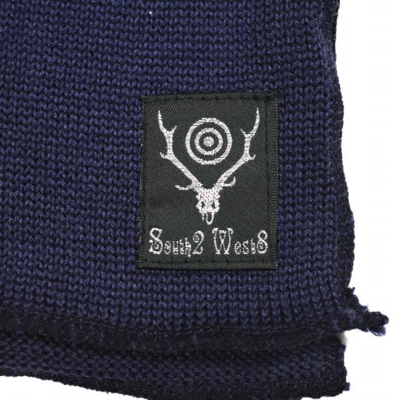 South2 West8 Dickey Turtle Knit ウールアクリルニット