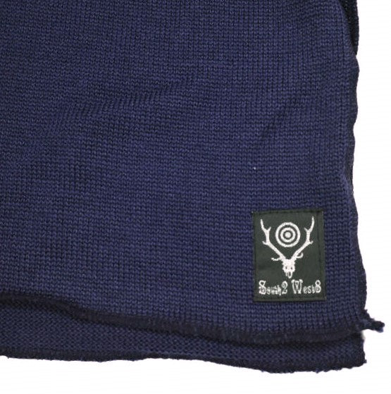 South2 West8 Dickey Turtle Knit ウールアクリルニット