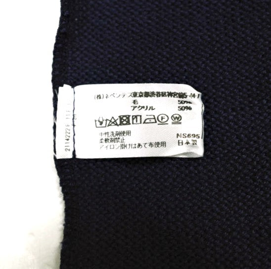 South2 West8 Dickey Turtle Knit ウールアクリルニット