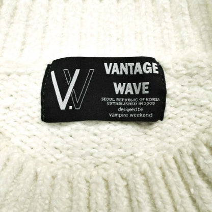 VANTAGE WAVE 〇×ゲーム ポリエステルニットセーター