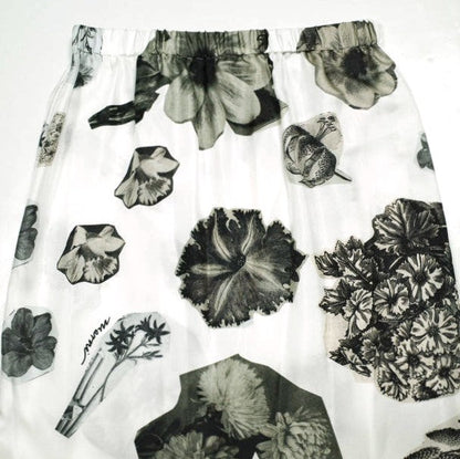 マルニ NOCTURNAL PRINT SKIRT シルクスカート