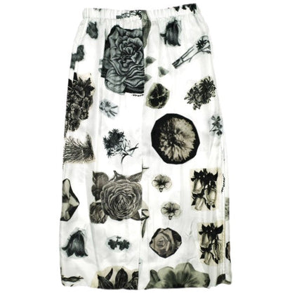 マルニ NOCTURNAL PRINT SKIRT シルクスカート