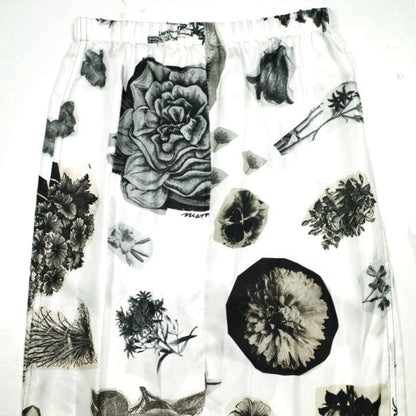 マルニ NOCTURNAL PRINT SKIRT シルクスカート