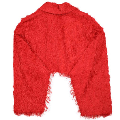 クラネ FRINGE SHORT JACKET コットン混 ジャケット