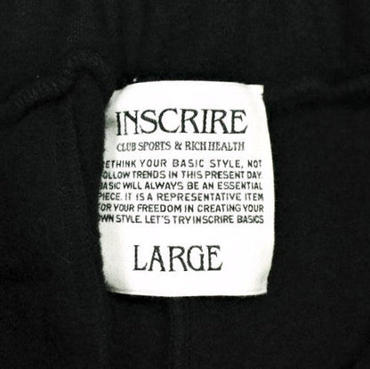 INSCRIRE FLEECE PANTS ウール混パンツ