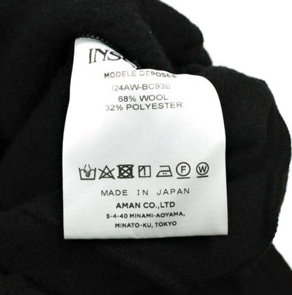 INSCRIRE FLEECE PANTS ウール混パンツ