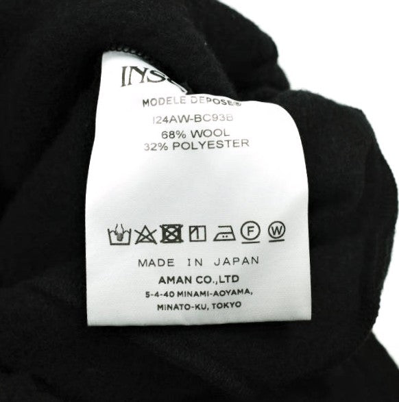 INSCRIRE FLEECE PANTS ウール混パンツ
