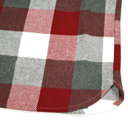 ビーオムニボー BLOCK CHECK SHIRTS フランネルシャツ