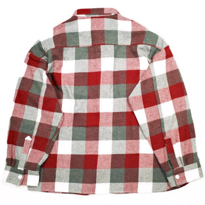 ビーオムニボー BLOCK CHECK SHIRTS フランネルシャツ