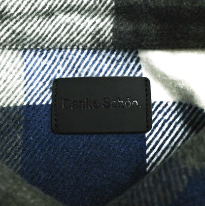 ダンケシェーン FLANNEL DAMAGE SHIRTS BLOCK ポリエステル コットン レーヨンシャツ