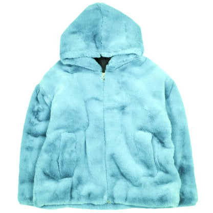 FR(13)NDS FAKE FUR HOOD BZ フェイクファーブルゾン