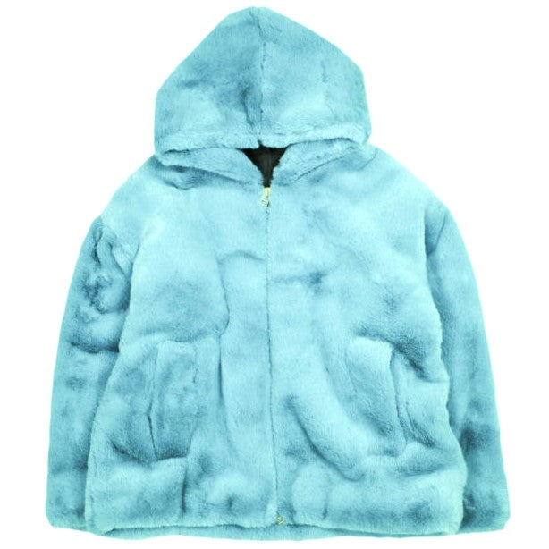 FR(13)NDS FAKE FUR HOOD BZ フェイクファーブルゾン