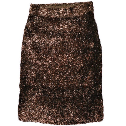 ドリスヴァンノッテン TEMPLE 9725 W.K.SKIRT バージンウール メタルファイバー ポリアミド スカート