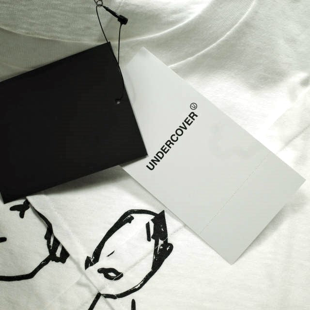 アンダーカバー ランダムダーツプリント コットン Tシャツ