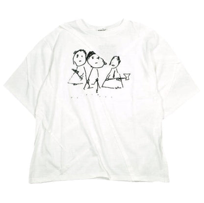 アンダーカバー ランダムダーツプリント コットン Tシャツ