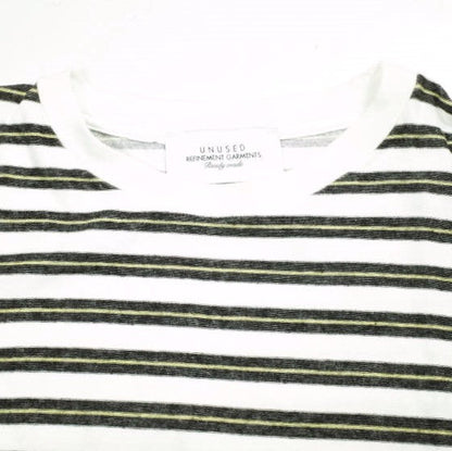 アンユーズド ロングスリーブボーダーTシャツ コットン 長袖Tシャツ