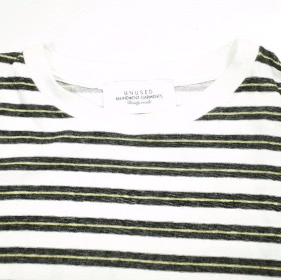アンユーズド ロングスリーブボーダーTシャツ コットン 長袖Tシャツ