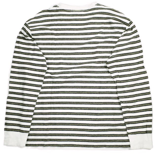 アンユーズド ロングスリーブボーダーTシャツ コットン 長袖Tシャツ