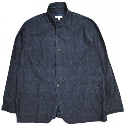 エンジニアードガーメンツ Loiter Jacket フローラルジャガード コットン ジャケット