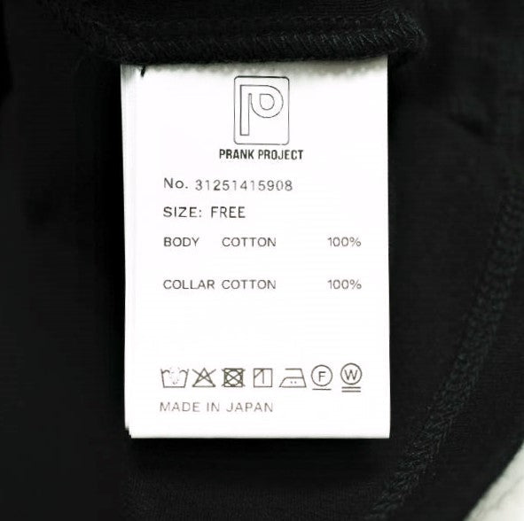 プランクプロジェクト Power Shoulder T-Shirt コットンTシャツ