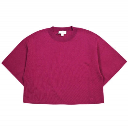 ハイク S/C/P HALF SLEEVE SWEATER シルクコットンポリエステル セーター