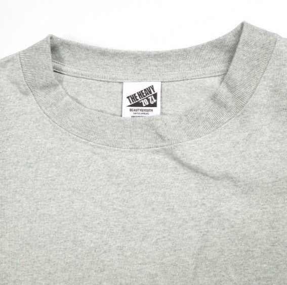 ビューティーアンドユースユナイテッドアローズ 12ozヘビーウェイトコットン混長袖Tシャツ