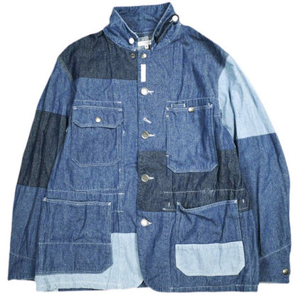 エンジニアードガーメンツ Logger Jacket Washed 8oz Denim ジャケット