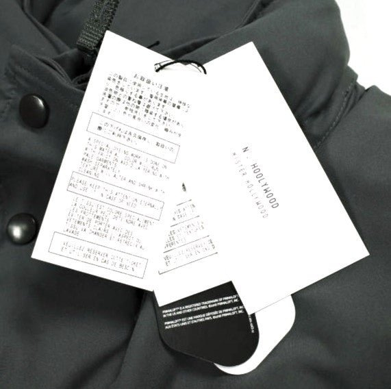 エヌハリウッド テストプロダクト エクスチェンジサービス PUFFER JACKET ポリエステル中綿ジャケット