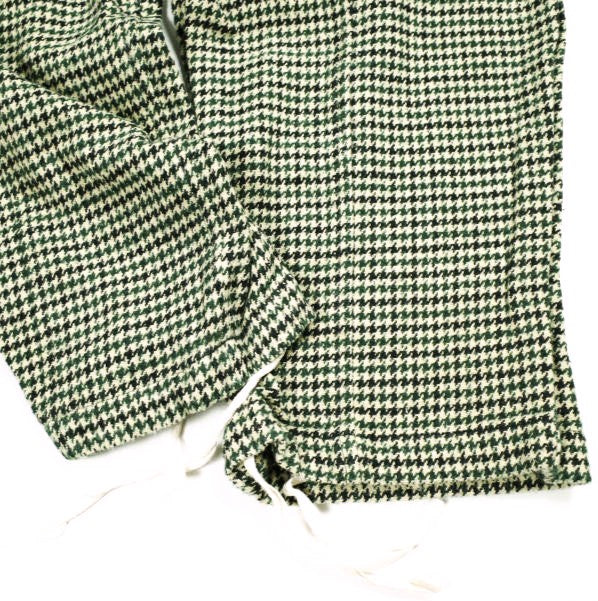 サウスツーウェストエイト Army String Pant コットンフランネル ハウンドトゥースパンツ