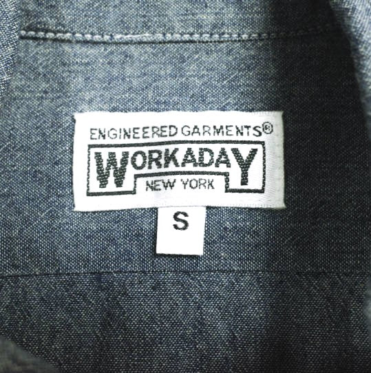エンジニアードガーメンツWORKADAY ユーティリティーシャツ コットンシャツ