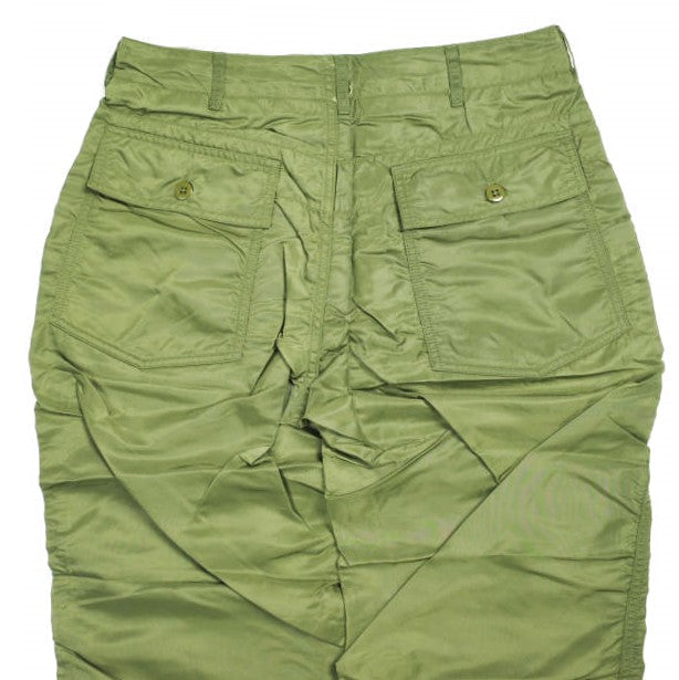 エンジニアードガーメンツ Fatigue Pant フライトサテンナイロン パンツ ナイロン