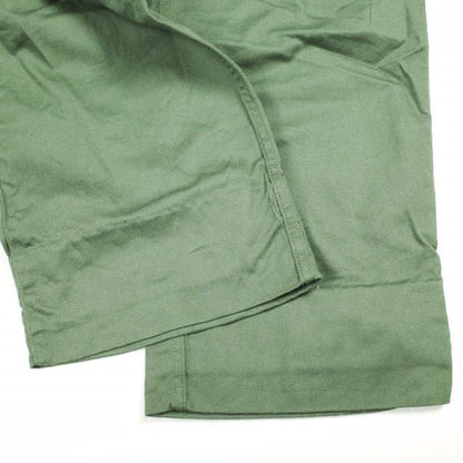 2プリーツコットンツイルトラウザーズ