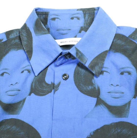ウェールズボナー Theaster Gates Edition Selah Shirt コットン シャツ